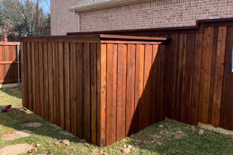 Cedar Privacy Fence in Murphy
